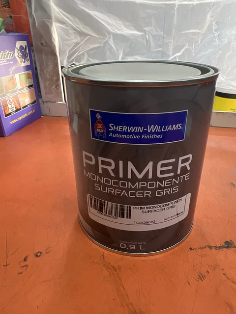 PRIMER MONOCOMPONENTE SURFACER GRIS 0.9l