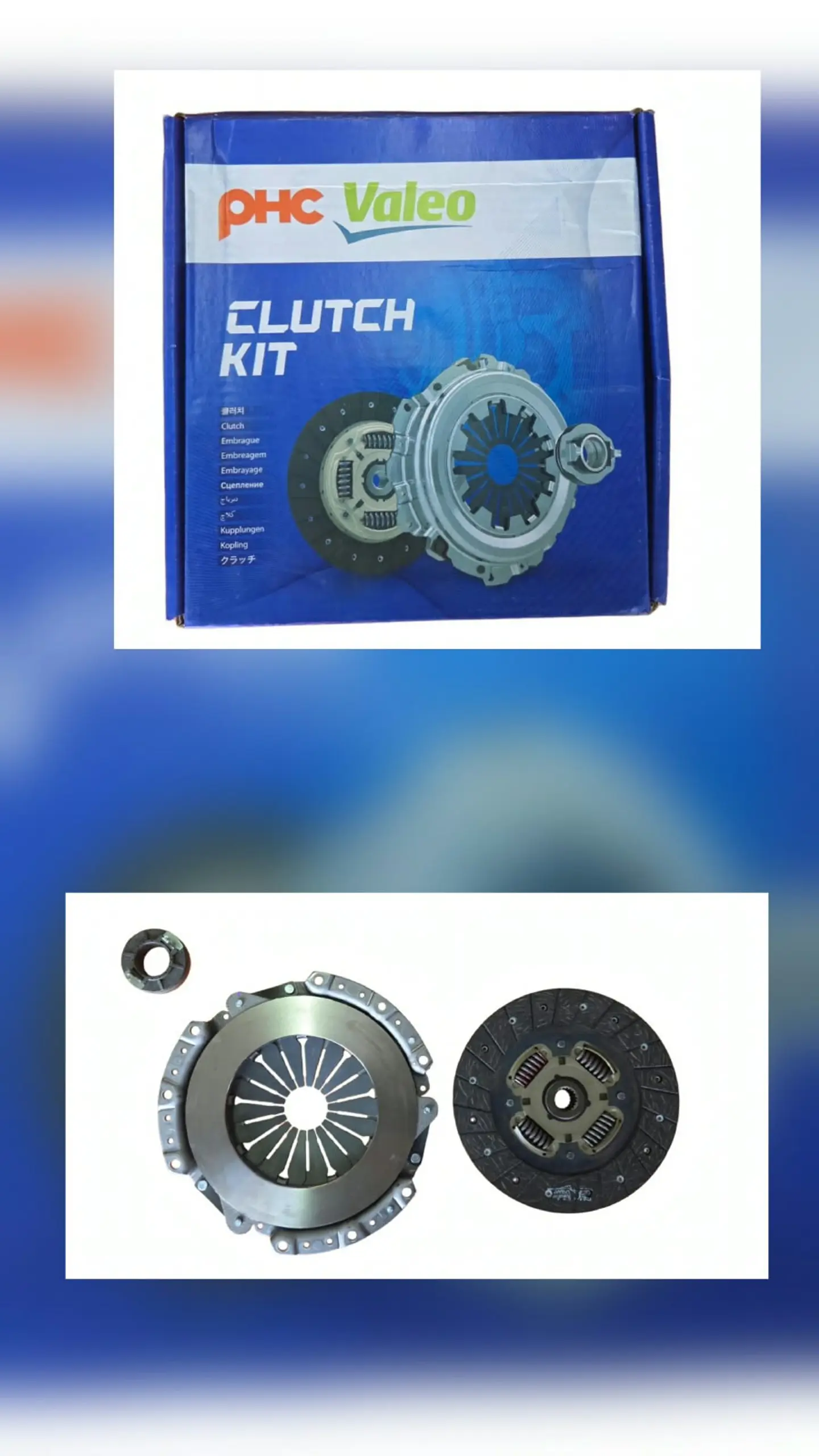 Embrague Hyundai Accent RB Caja5    21,5cm 1
