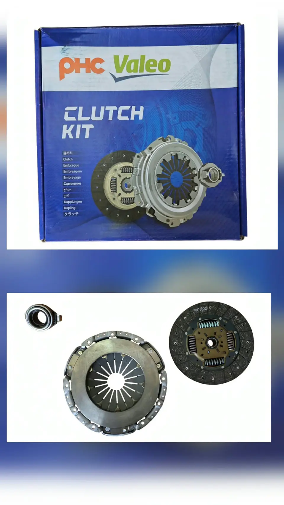 Embrague Hyundai New H1 2.5 D4BH  25cm 1