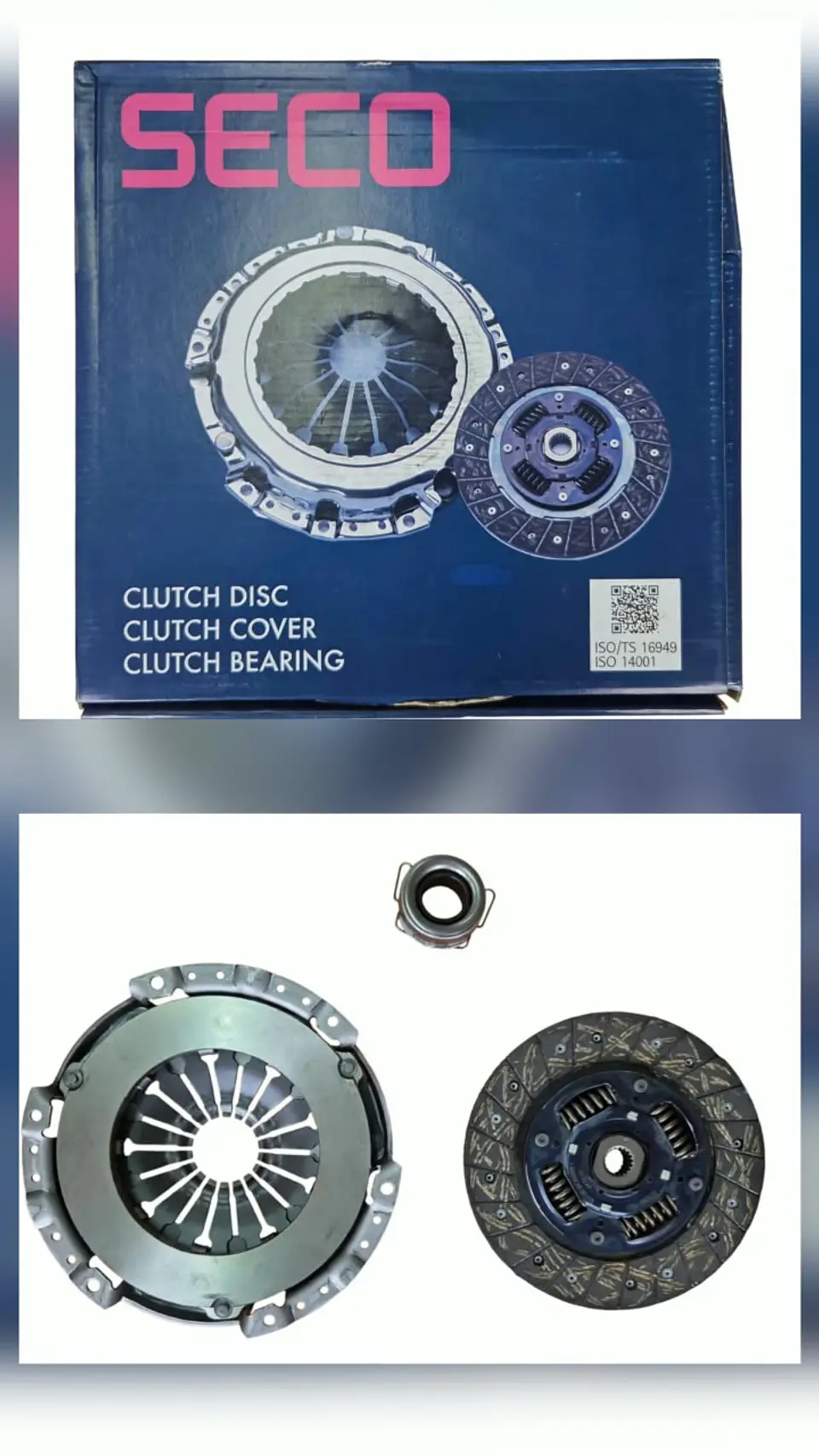 Embrague Chevrolet Sail 1.4    2011/17  20cm  SECO 1