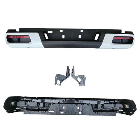 PARACHOQUE TRASERO MAXUS T60 BLANCO COMPLETO