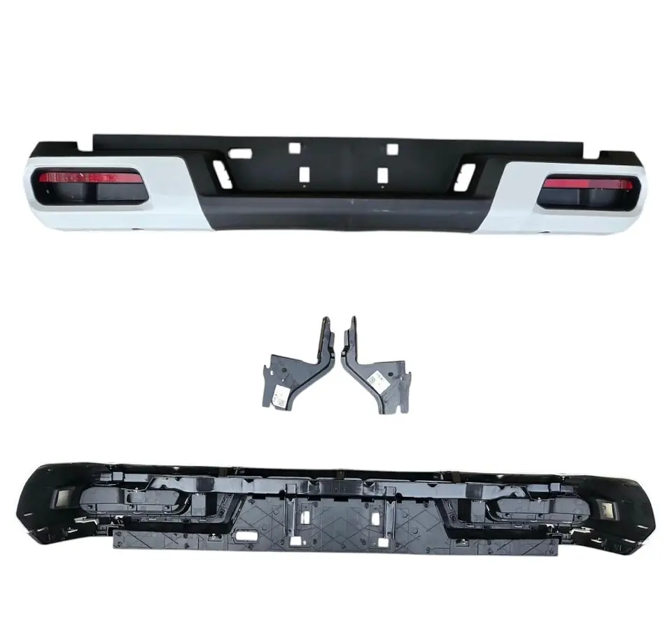 PARACHOQUE TRASERO MAXUS T60 BLANCO COMPLETO 1