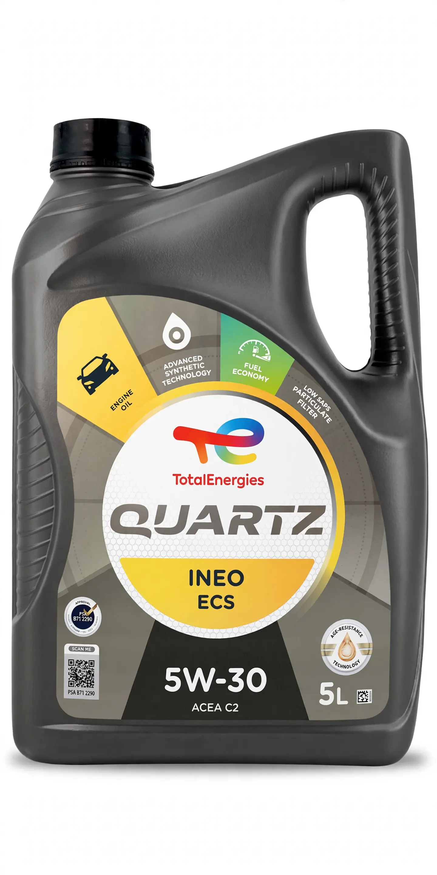 Aceite Total Quartz Ineo ECS 5W-30 – 5 Litros 1