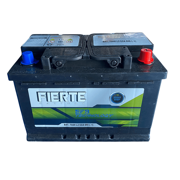 BATERIA FIERTE 70AH 650CCA STAR STOP RH+ 