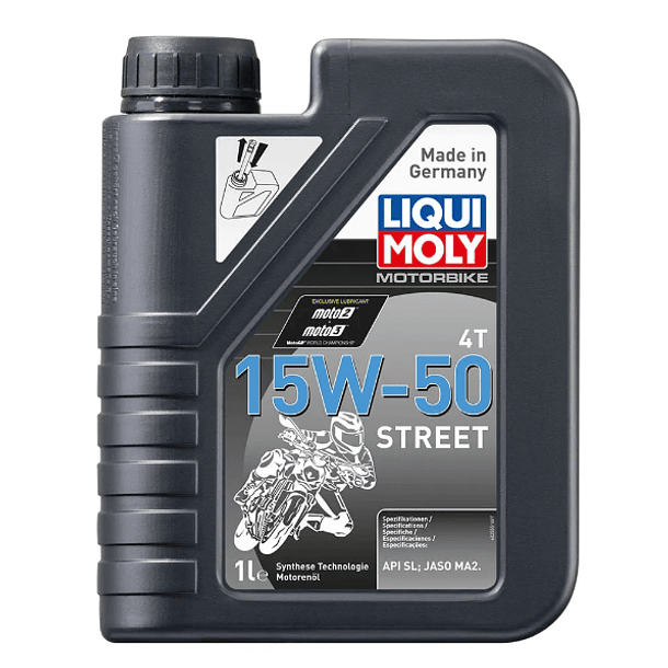 15W-50 LIQUIMOLY 4T STREET 1L