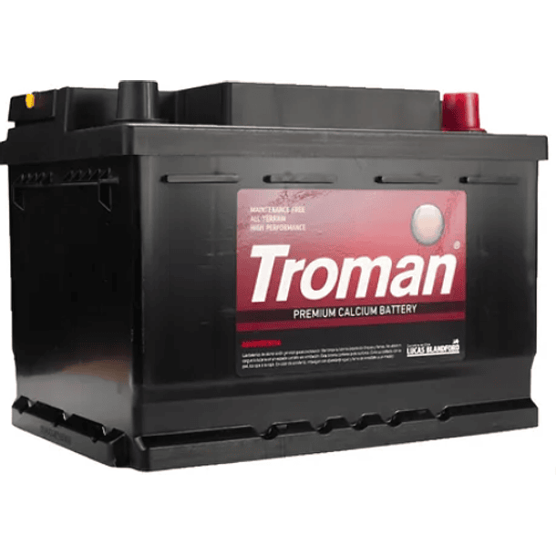 BATERIA 55AH TROMAN 400CCA POSITIVO DERECHO