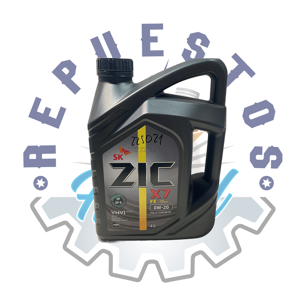 ACEITE 0W20 ZIC X7 FE 