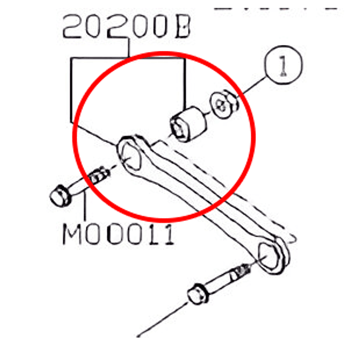 Buje Suspension Trasera Legacy Outback Forester Impreza 2