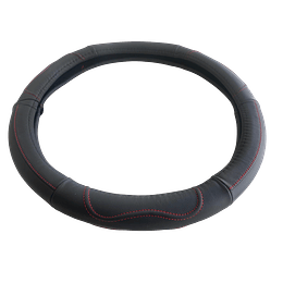 Cubrevolante Cuero hilo Rojo Blanco o Negro