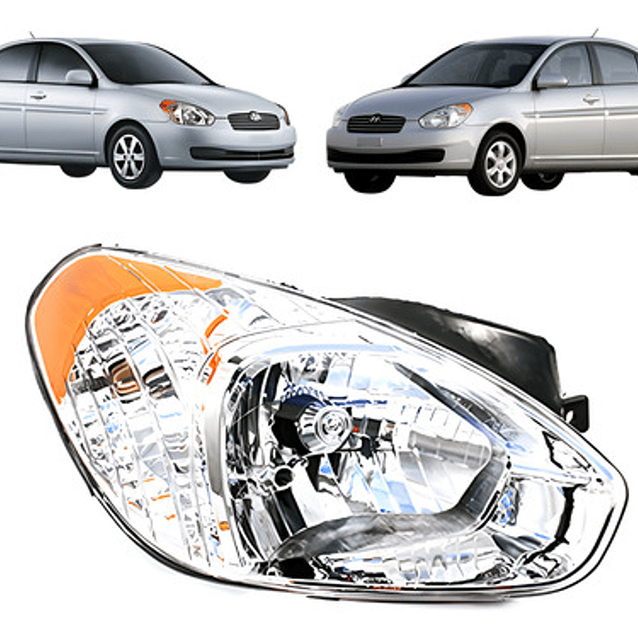 Optico Derecho Hyundai New Accent 2006-2011 * 1