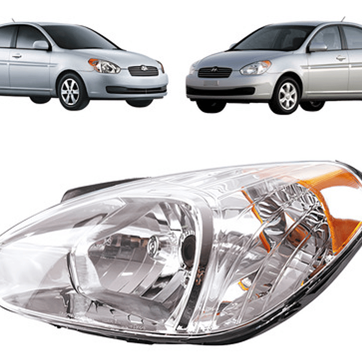 Optico Izquierdo Hyundai New Accent 2006-2011 * 1