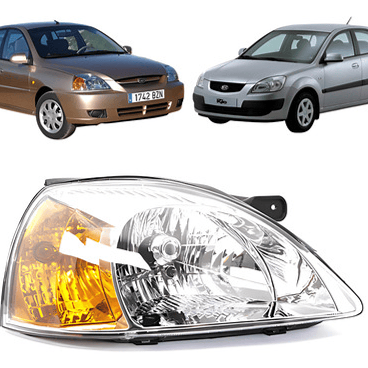 Optico Derecho Kia Rio Ii Rs 2003-2006 * 1
