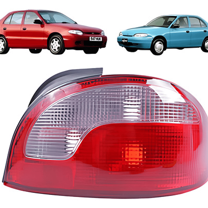 Farol Trasero Derecho Hyundai Accent 1998-1999* 1