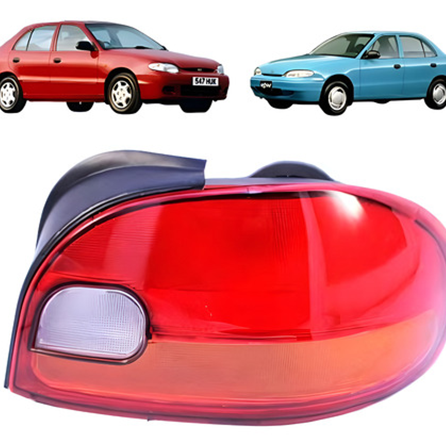 Farol Trasero Derecho Hyundai Accent 1994-1999* 1