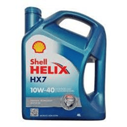 ACEITE SHELL HELIX HX7 SINTETICO 10/40 DIESEL-GASOLINA 4 LITROS