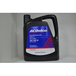 Aceite ACDelko Sae 15W40 4L. Mineral