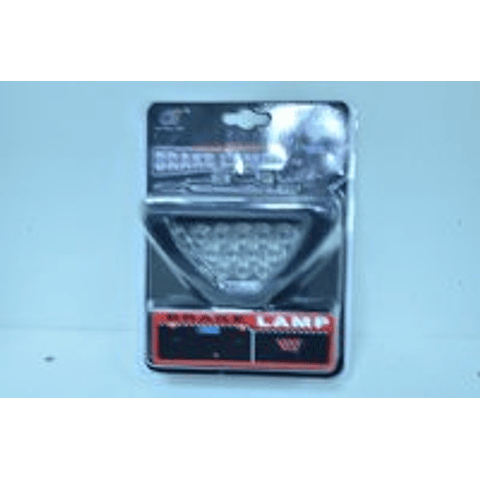 LUZ FRENO AUXILIAR 12 LED TRIANGULAR	