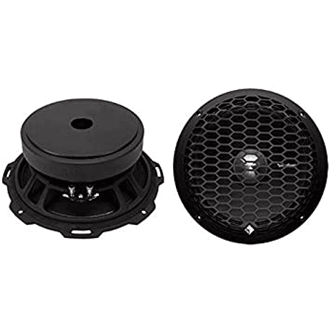 PARLANTES MEDIO ALTO ROCKFORD PRO 8" MIDRANGE CM 2 VIAS ( PPS4-8 ) 250 WATTS / 125 WATTS RMS 4 OHMS