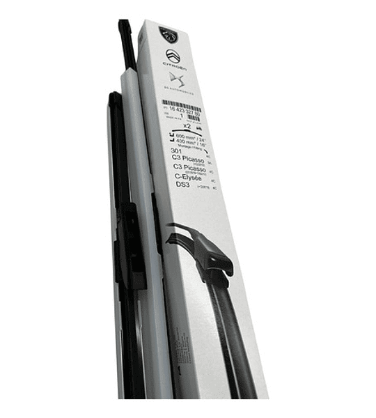 Jgo. Plumillas Originales 301 - C-elysse  - C3 Picasso Negras