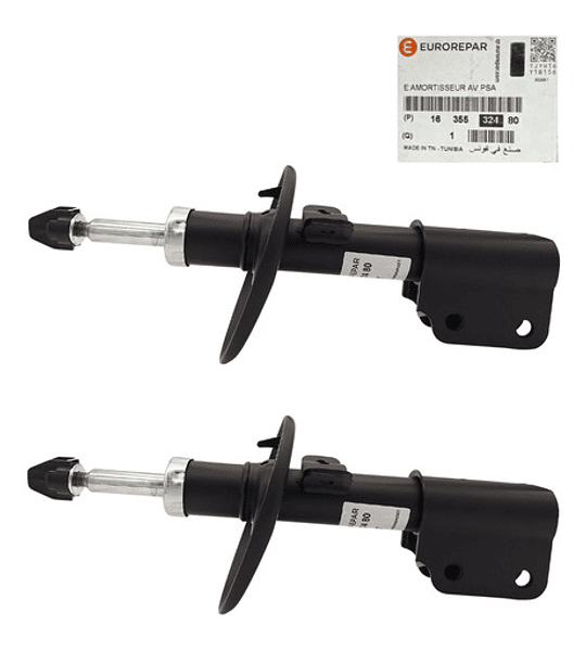 Amortiguadores Delanteros Der-izq Peugeot 308 2014 Adelante