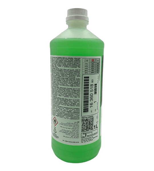 Líquido Limpia Parabrisas Concentrado Eurorepar 1 Litro.