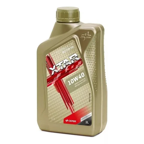 Aceite De Motor 10w40 Full Synthetic Dorado De 1 Litro Cepsa Universal