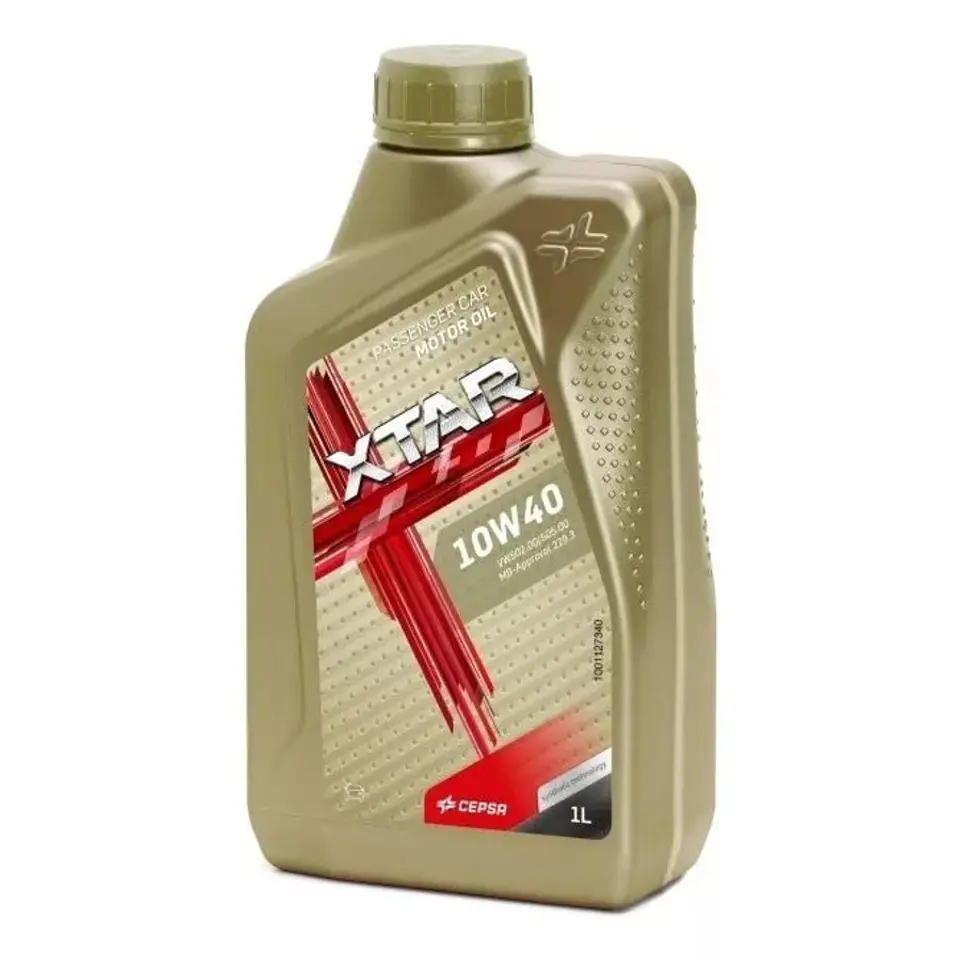 Aceite De Motor 10w40 Full Synthetic Dorado De 1 Litro Cepsa Universal 1