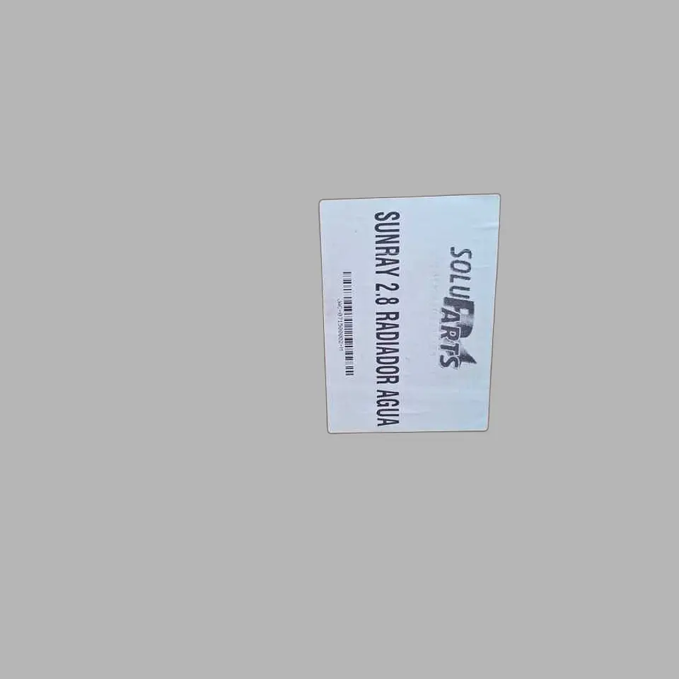 Radiador De Agua Para JAC Sunray 2.8 4