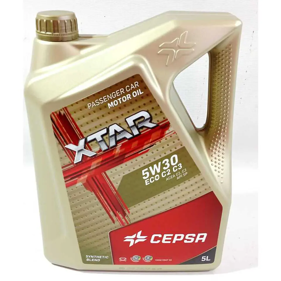 Aceite De Motor 5w30 Xtar C2 C3 Dpf De 5 Litros Cepsa Petroleros 1
