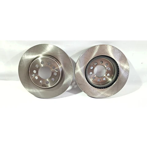 Par De Discos De Freno Delanteros Macizos Para MG Zs Zx
