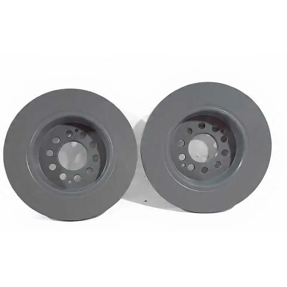 Discos De Freno Traseros Por Par Para MG Zx 3