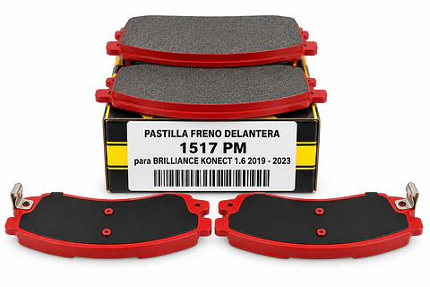 Pastilla De Freno Delantera 1517 Pm Para Brilliance Konect 1.6