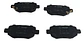 Pastilla De Freno Trasera 1242 K Para Chery Tiggo Lifan X60 Destiny Skin Beat Grand Tiggo 2 Chery Tiggo 3 Arrizo 5 - Miniatura 1