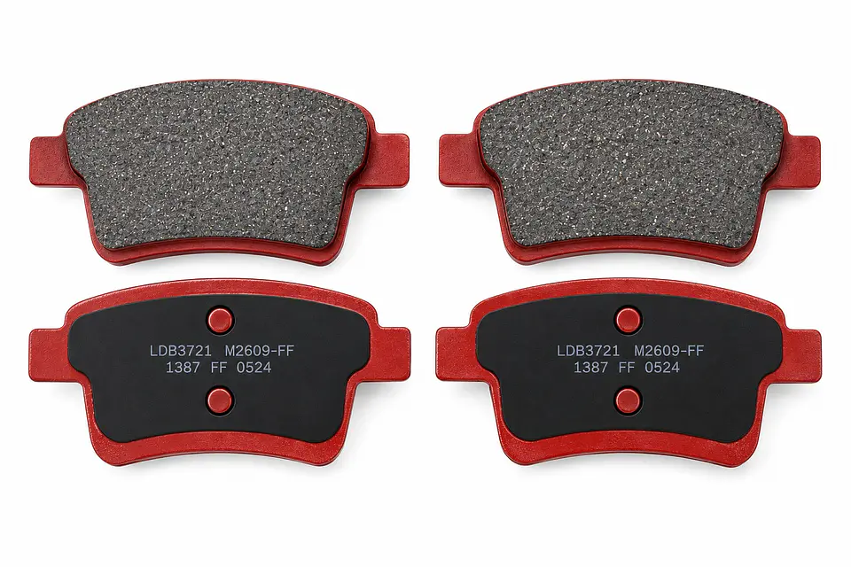Pastilla De Freno Trasera 1387 P Para BYD S6 Geely EC7 1