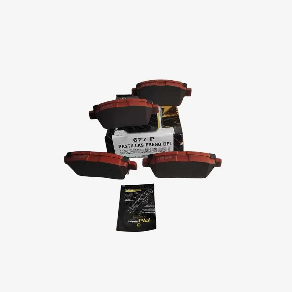 Pastilla De Freno Delantera 677 P Multi-modelo Para Líneas Chinas BYD F3 F3R G3 Brilliance T50 T52 D60 Geely Mk GC7 DFM Joyear Lv Cross Great Wall M4 Florid KYC X5 620 1