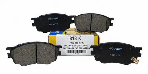Pastilla De Freno Delantera 818 K Para FAW B50 B70 6