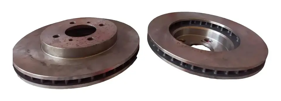 Par De Discos De Freno Delanteros Para BYD F3 F3R 1