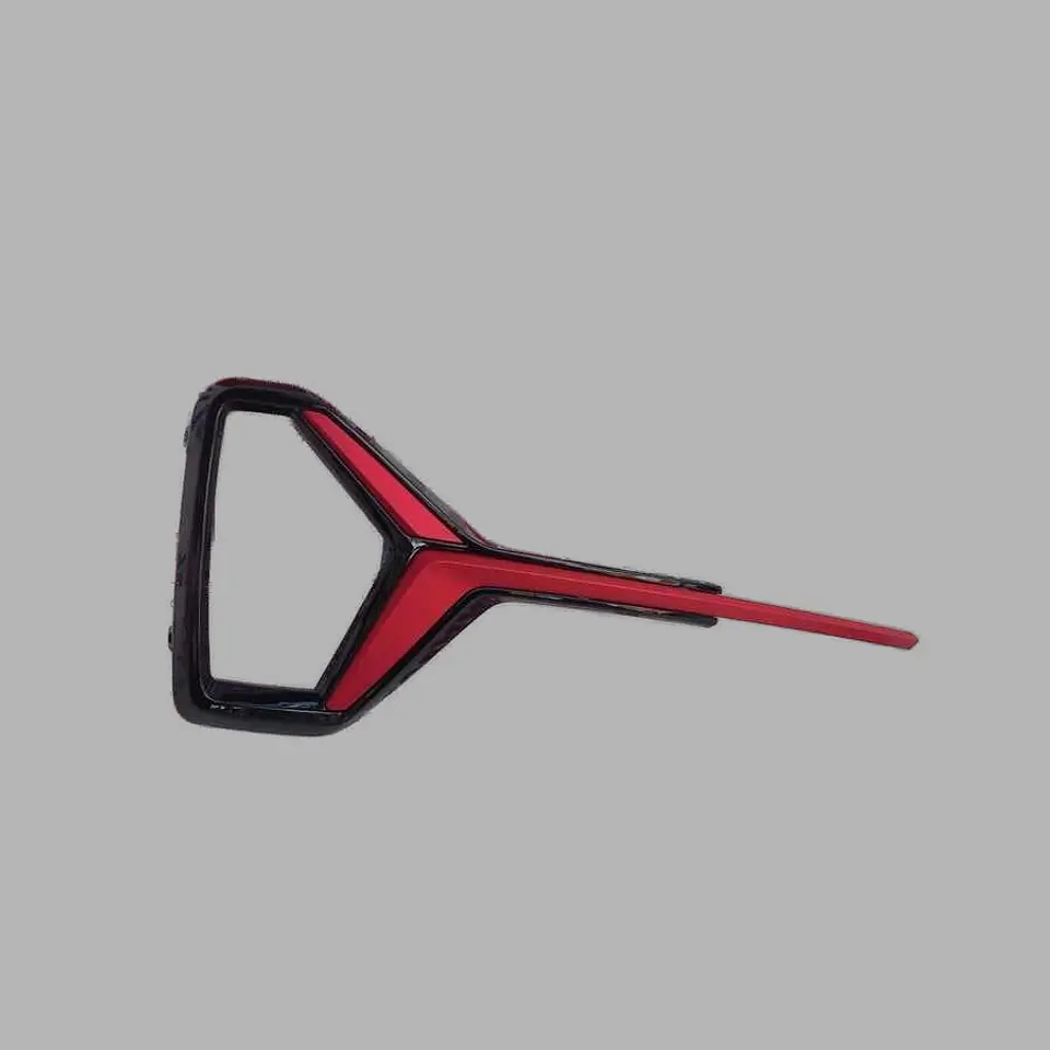 Marco Bisel Neblinero Delantero Izquierdo (Lh) Rojo Para Changan CS35 Plus New 1