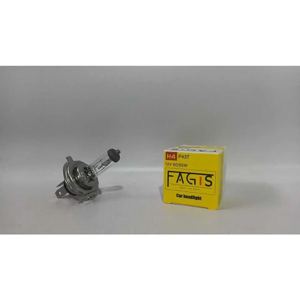 Ampolleta Halogena 112v 60 55w H4 P43T (Unidad) 4