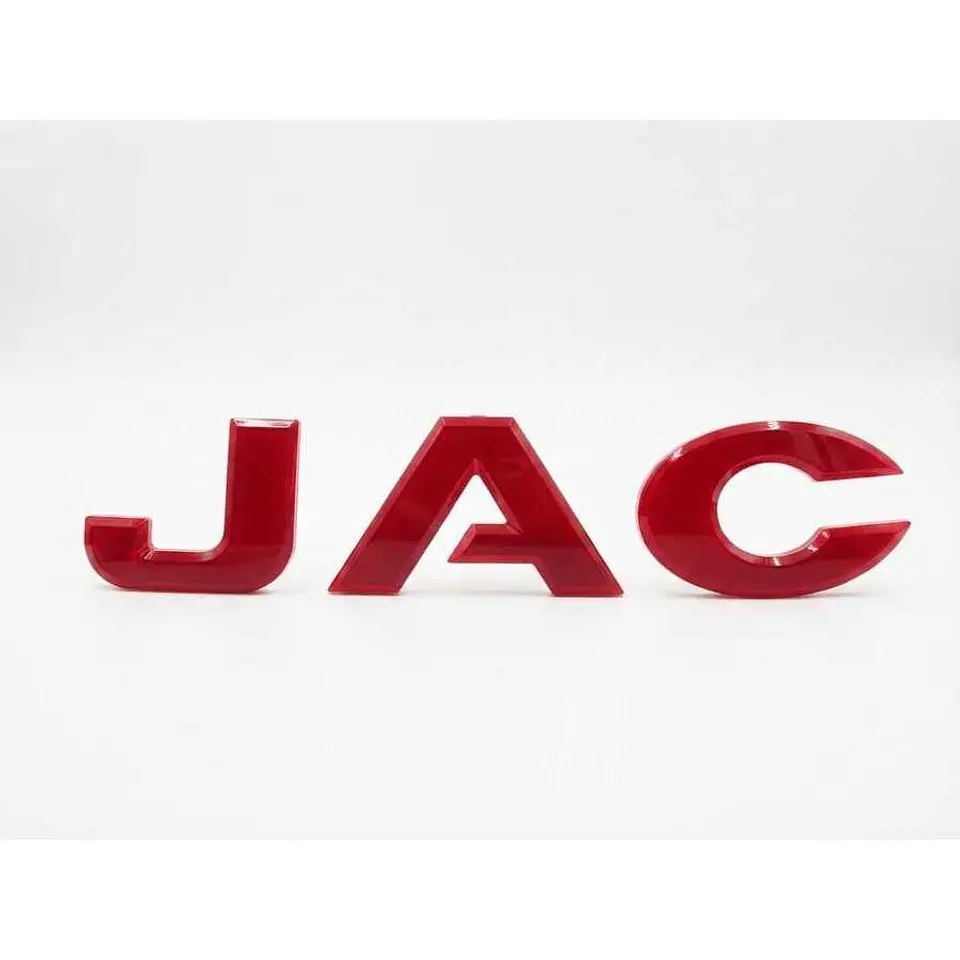 Letras Rojas Mascara Para JAC T8 1