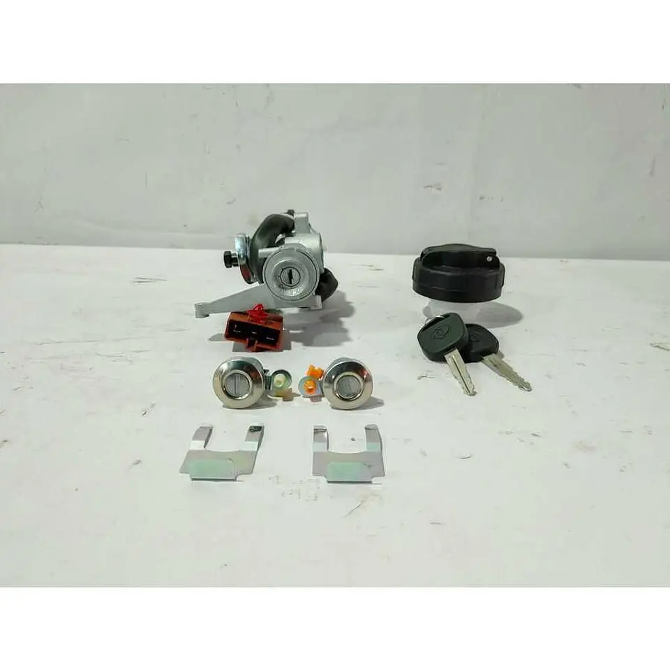 Chapa Contacto Completa (Modulo - Cilindros Puerta (2)- Llaves) Para DFSK Truck / Cargo / Van K07 K17 1.3 2