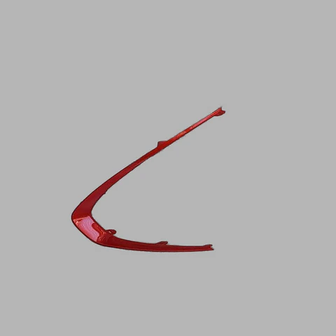 Moldura Bisel Neblinero Delantero Izquierdo (Lh) Rojo Para Changan Uni-t