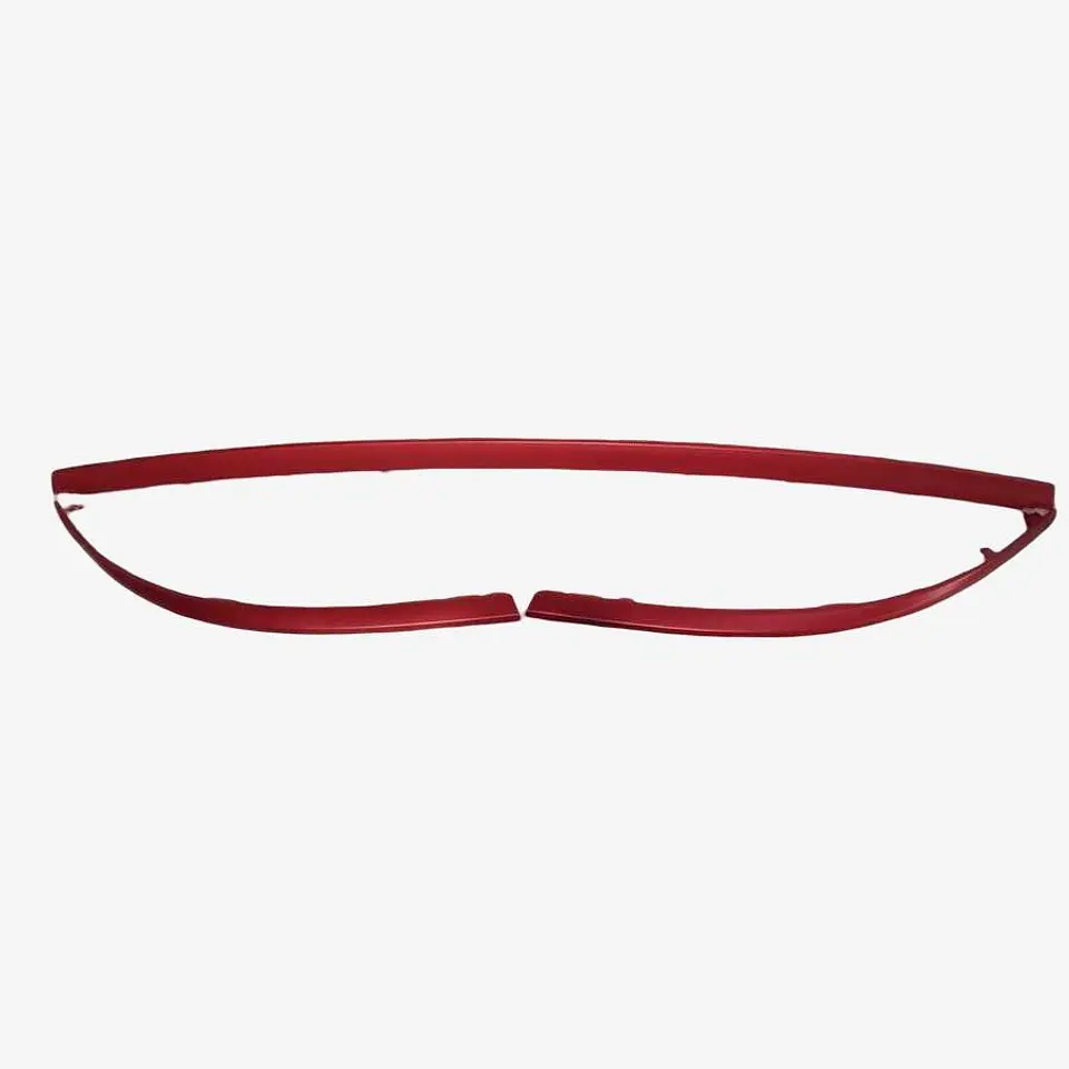 Moldura Roja Parachoque Trasero 3 Piezas (Lh-centro-rh) Para DFSK 500 1