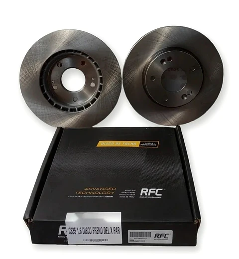 Par De Discos De Freno Delanteros De 280mm Changan CS35 / DFSK 580 2013-2026