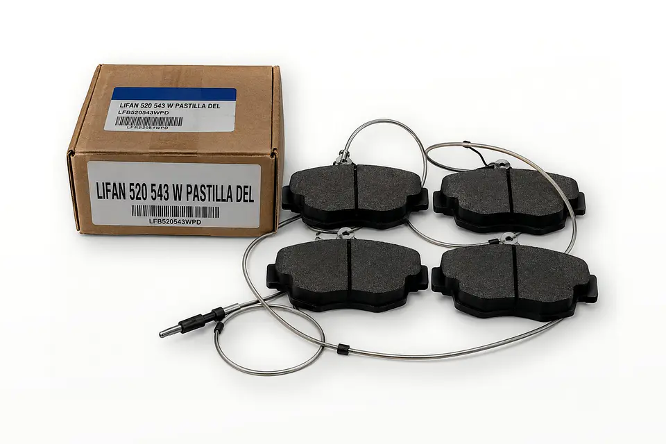 Pastilla De Freno Delantera 543 W Lifan 520 2008-2014 1