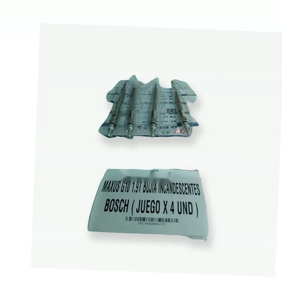 Juego Bujia Incandescentes Bosch (4 Unidades) Maxus G10 2019-2026 1