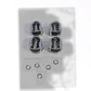 Juego Piston Standard 465qa Hafei Minyi 2011-2015 - Miniatura 1