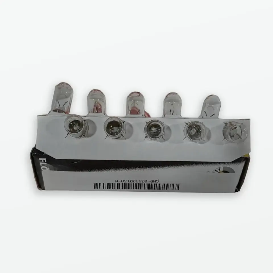Ampolleta 12v 5w Cola De Pescado Base W2 1x9 5d T10 W5W Medida 26 8x1 (Unidad) 1