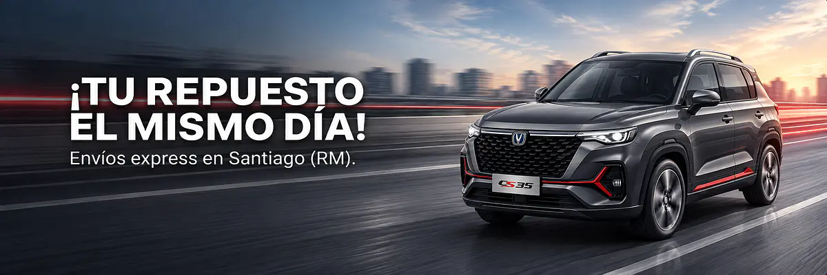 Repuestos para autos chinos con envío express el mismo día en Santiago RM