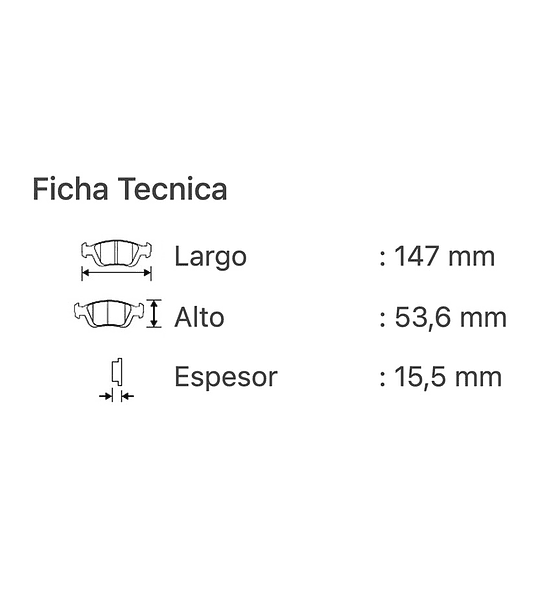 PASTILLAS DE FRENO JAC-Refine 2009-2015-DELANTERAS - 